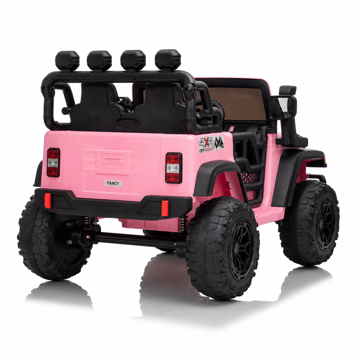 AUTO ELECTRICO JEEP AMD ROSA CJ316