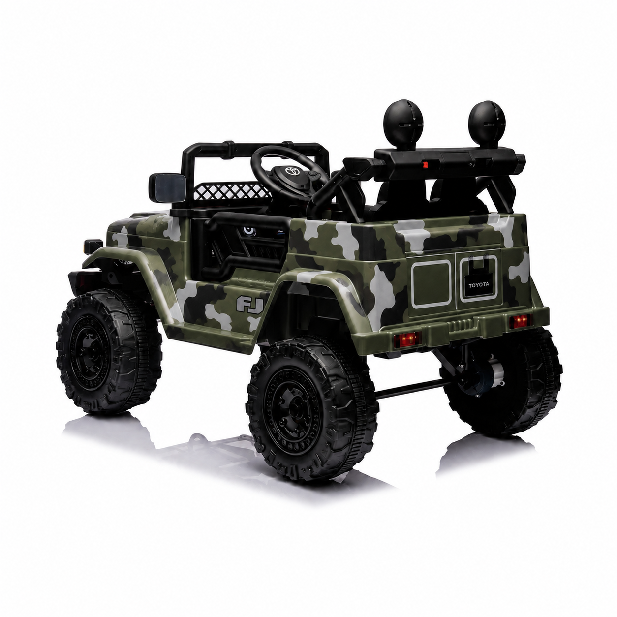 Auto a Batería para niños Toyota YJ2099 Militar