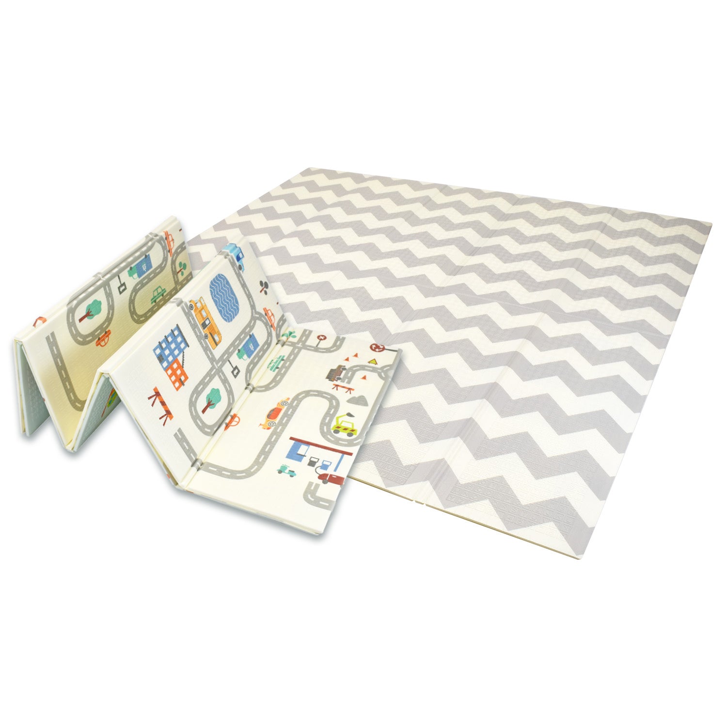 tapete de actividades premium baby road trip 