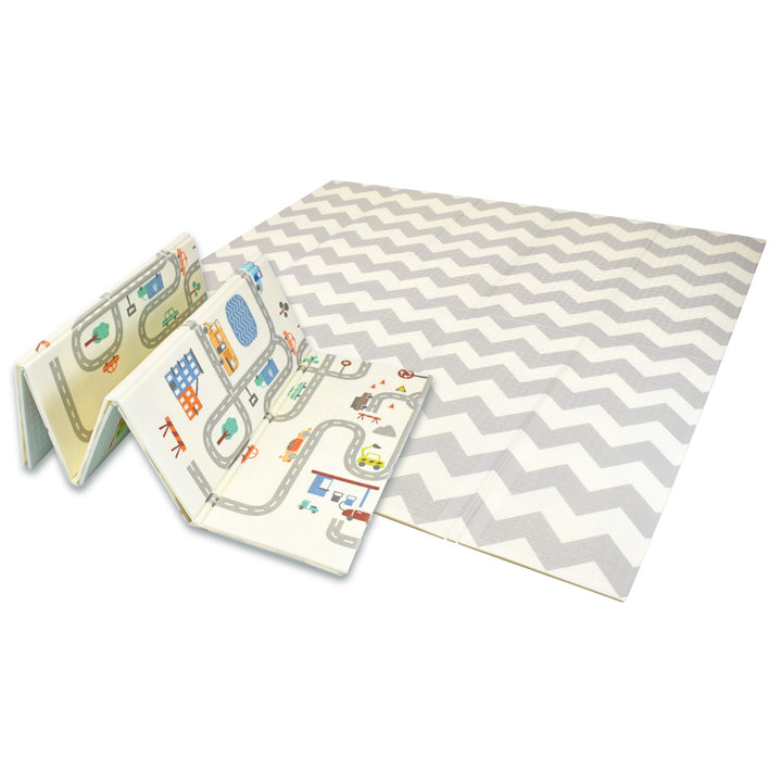 tapete de actividades premium baby road trip 