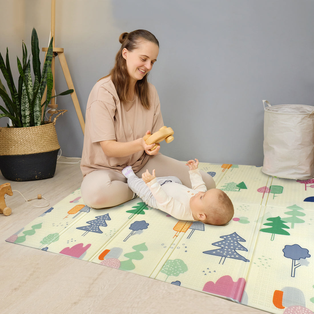 tapete de actividades premium baby forest