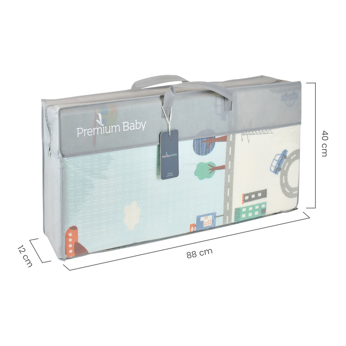tapete de actividades premium baby road trip 