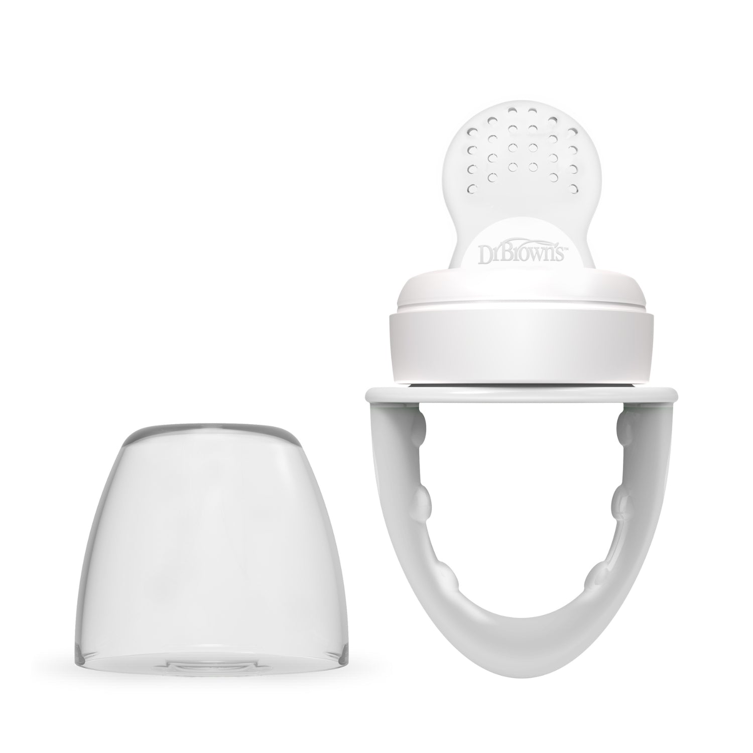 Alimentador de silicona Fresh Firsts-Gris, Dr Browns