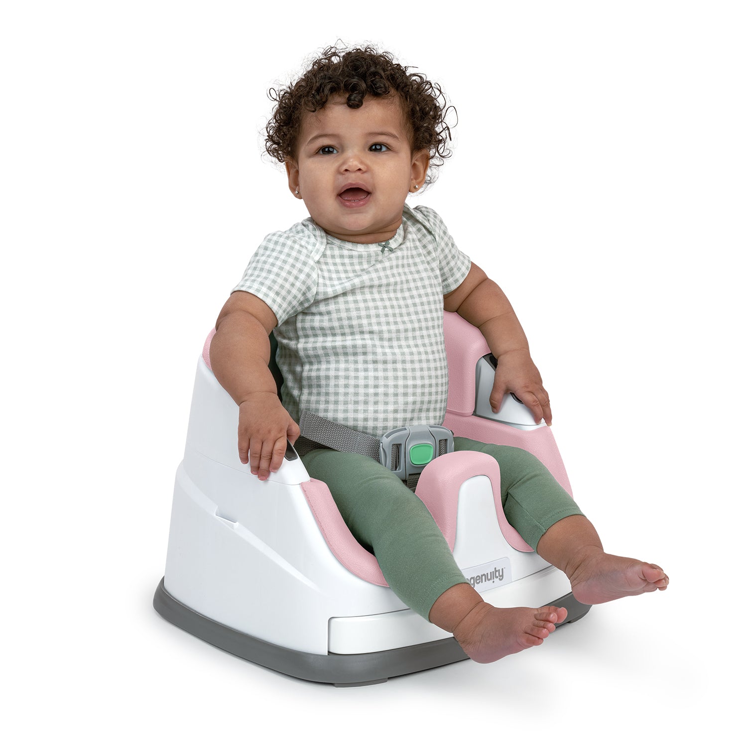 Silla de comer para bebe con alzador y booster 2 en 1 Ingenuity  