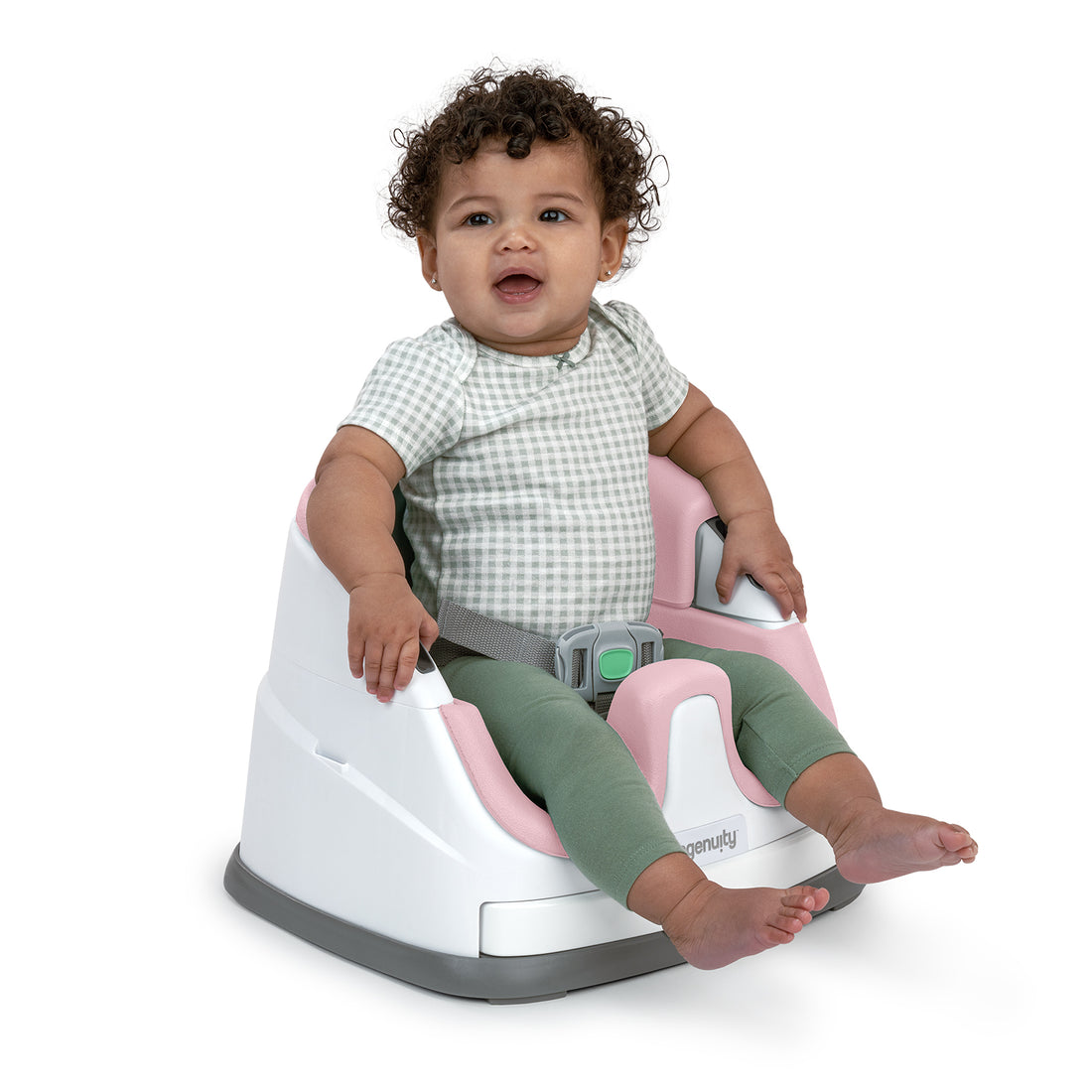 Silla de comer para bebe con alzador y booster 2 en 1 Ingenuity  