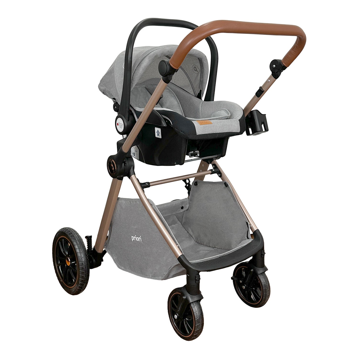COCHE TRAVEL SYSTEM PRIORI SNOW GRIS 