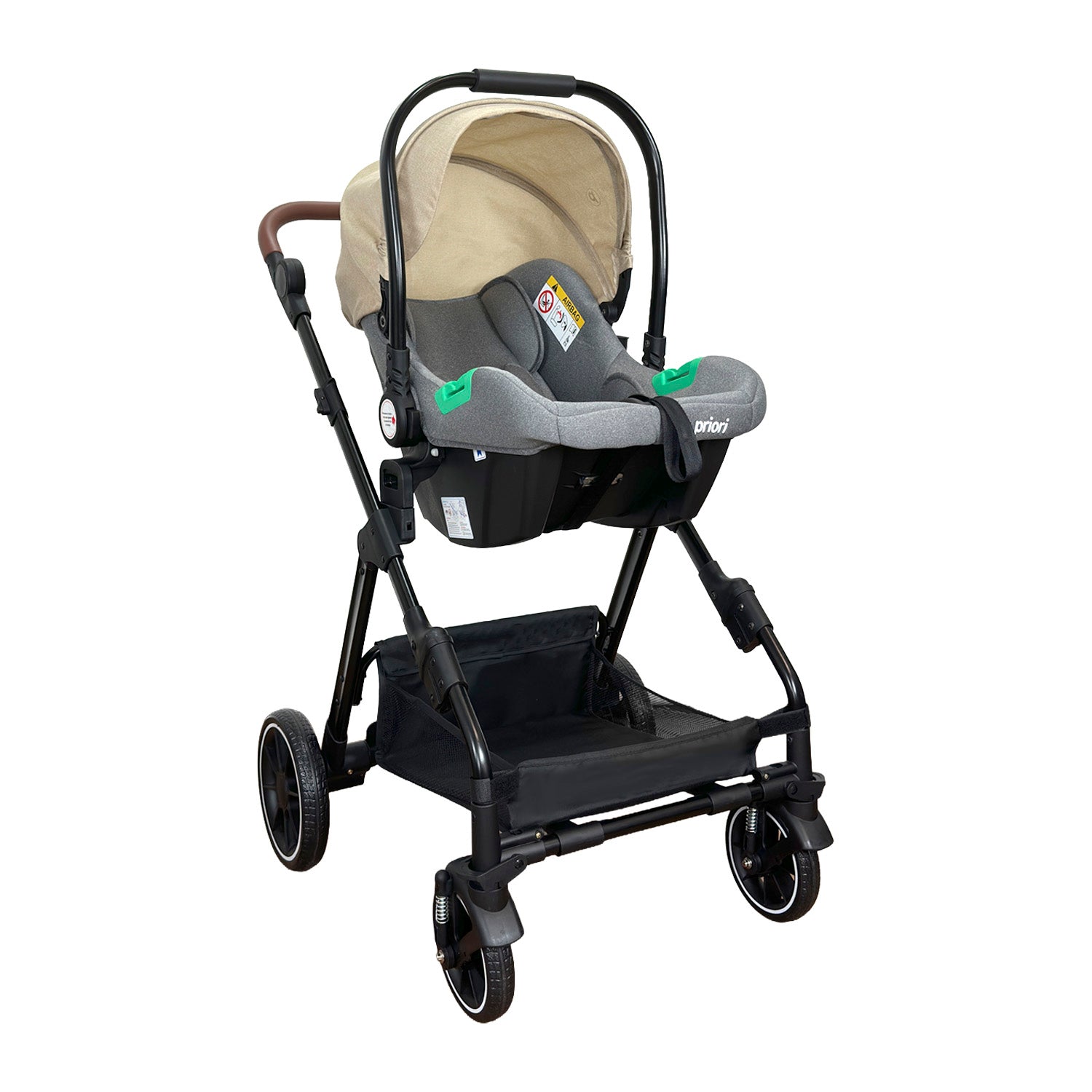 COCHE MOISES BEBE TRAVEL SYSTEM LADA TS BEIGE