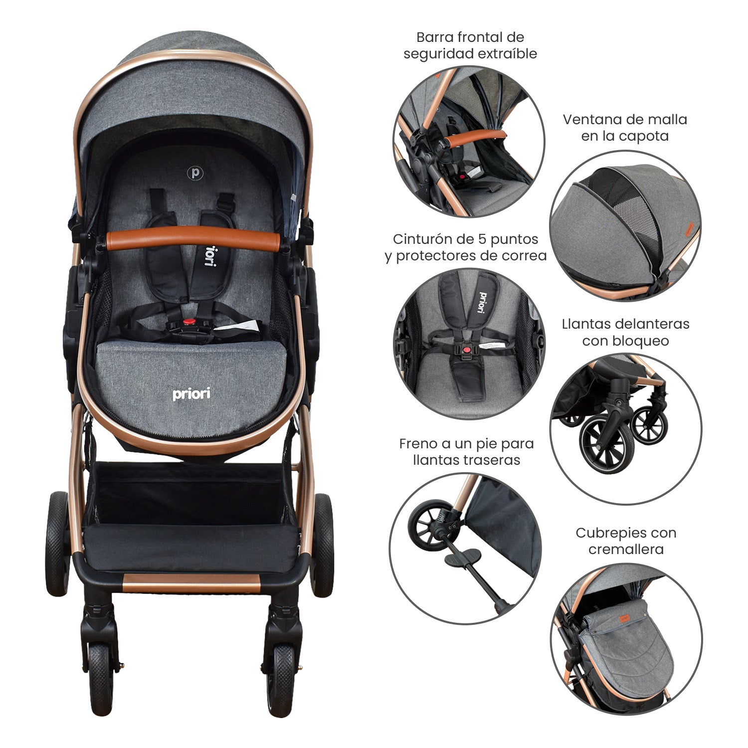 COCHE MOISES BEBE PRIORI VENTURA 