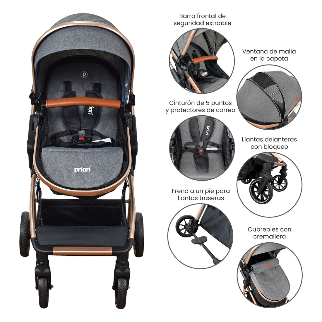 COCHE MOISES BEBE PRIORI VENTURA 