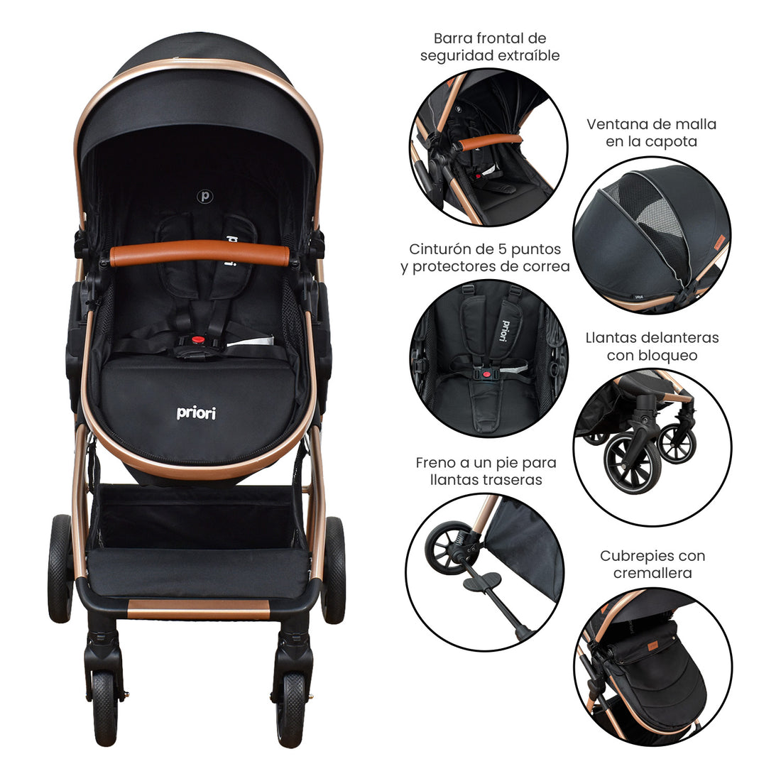 COCHE MOISES BEBE PRIORI VENTURA 