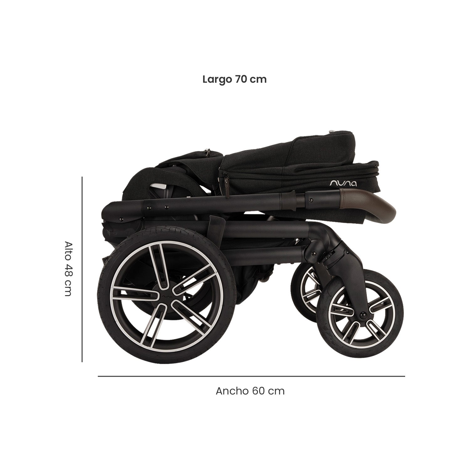 Coche Para Bebe Silla Reversible Nuna Mixx Next Caviar