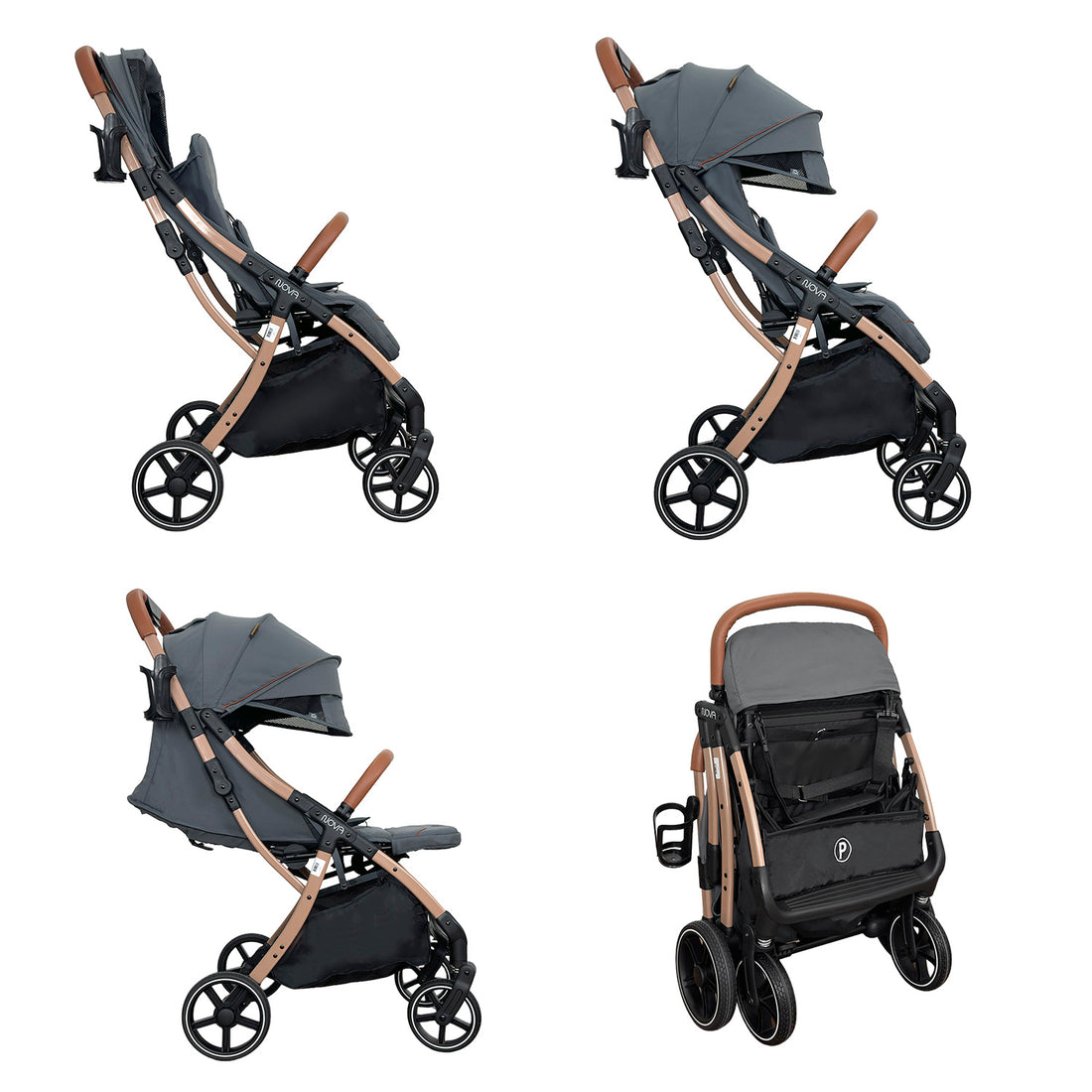 COCHE DE BEBE PRIORI NOVA NEW GRIS