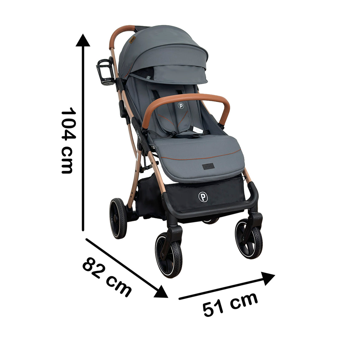 COCHE DE BEBE PRIORI NOVA NEW GRIS