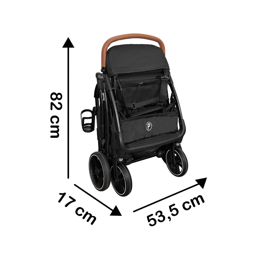 COCHE DE BEBE PRIORI NOVA NEW NEGRO