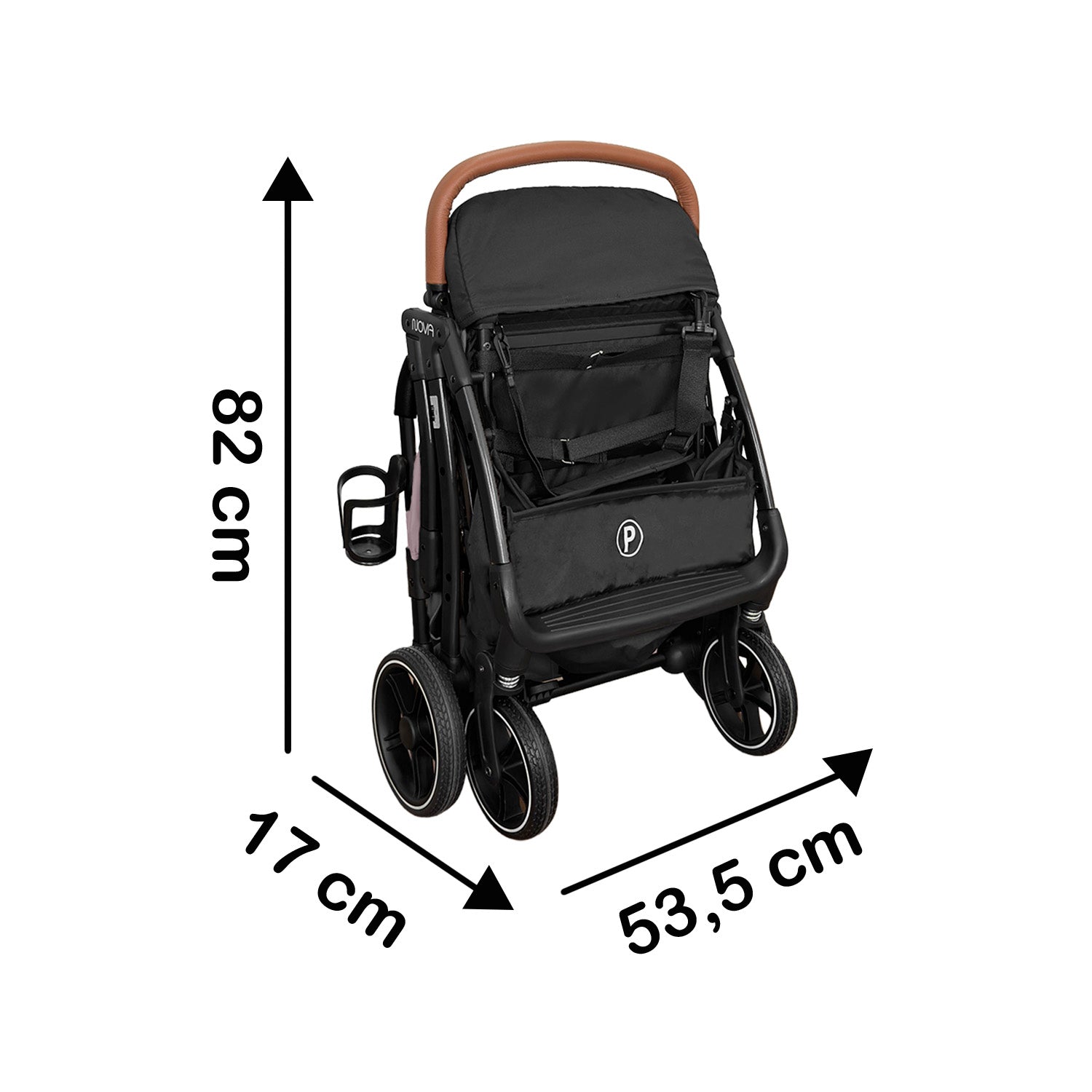 COCHE DE BEBE PRIORI NOVA NEW ROSA