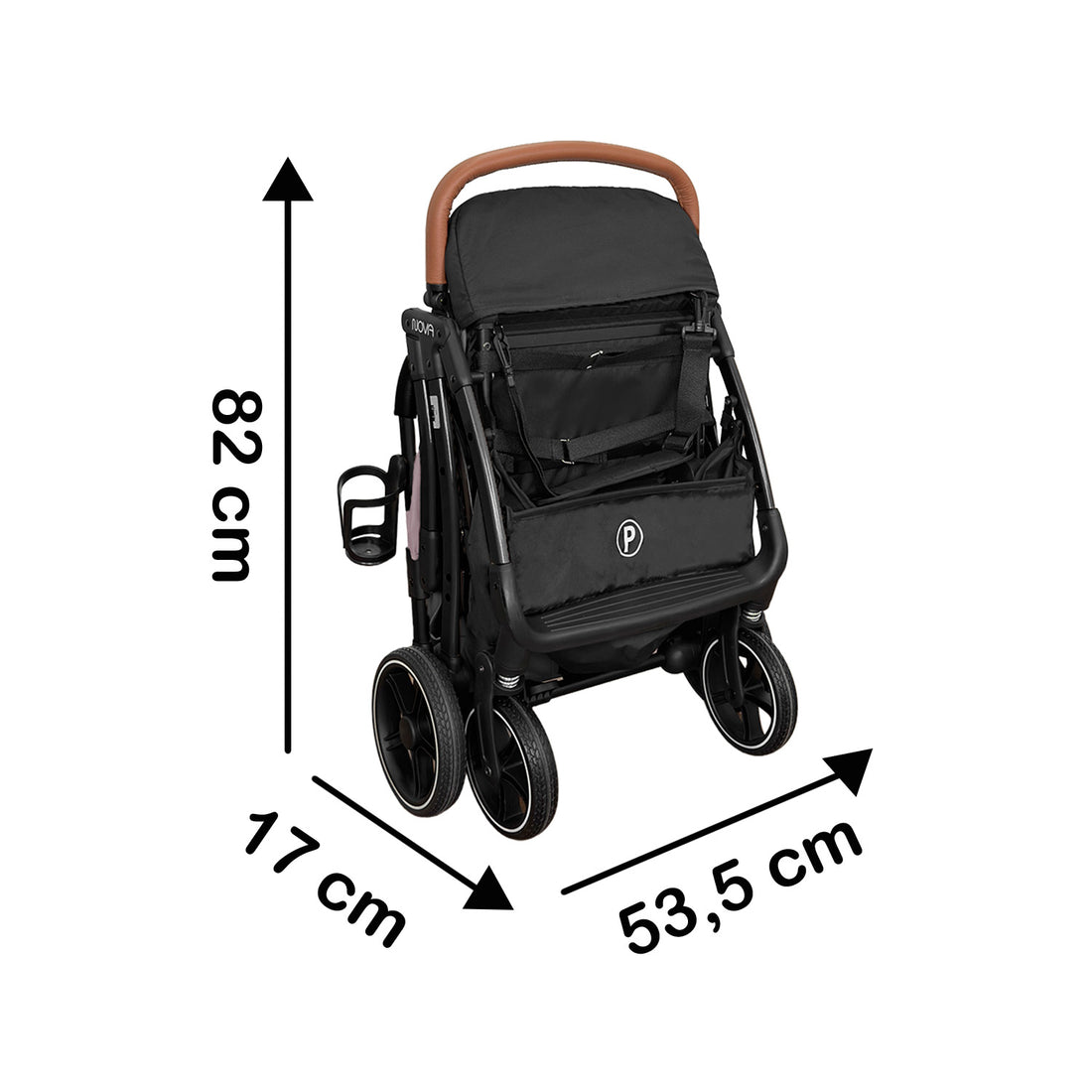 COCHE DE BEBE PRIORI NOVA NEW ROSA