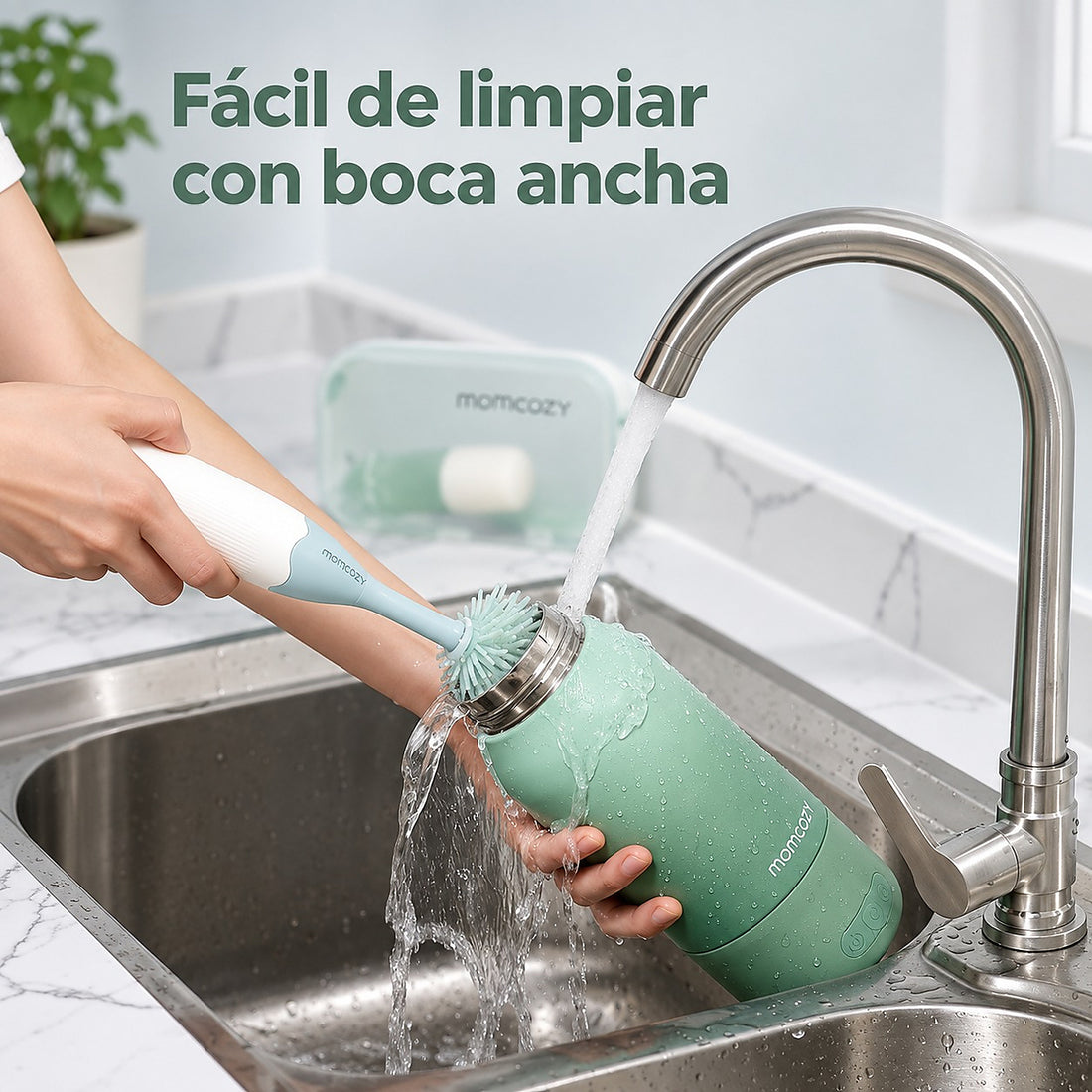 Termo calentador portátil Momcozy de Leche materna