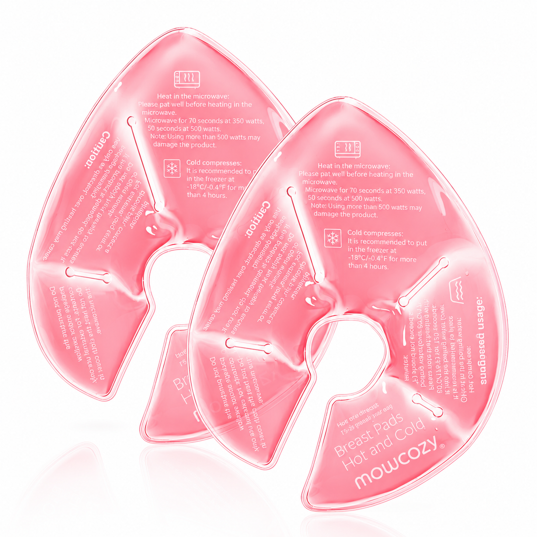 Hidrogel Pads-Paquetes de Terapia de Frio y Calor Para Senos Momcozy