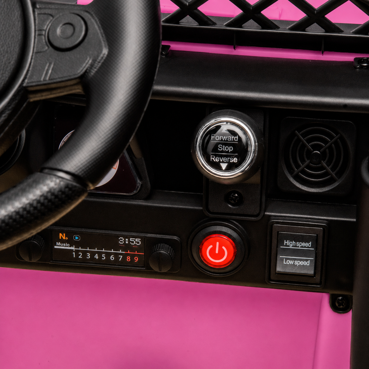 Auto a Batería para niños Toyota YJ2099 Rosa