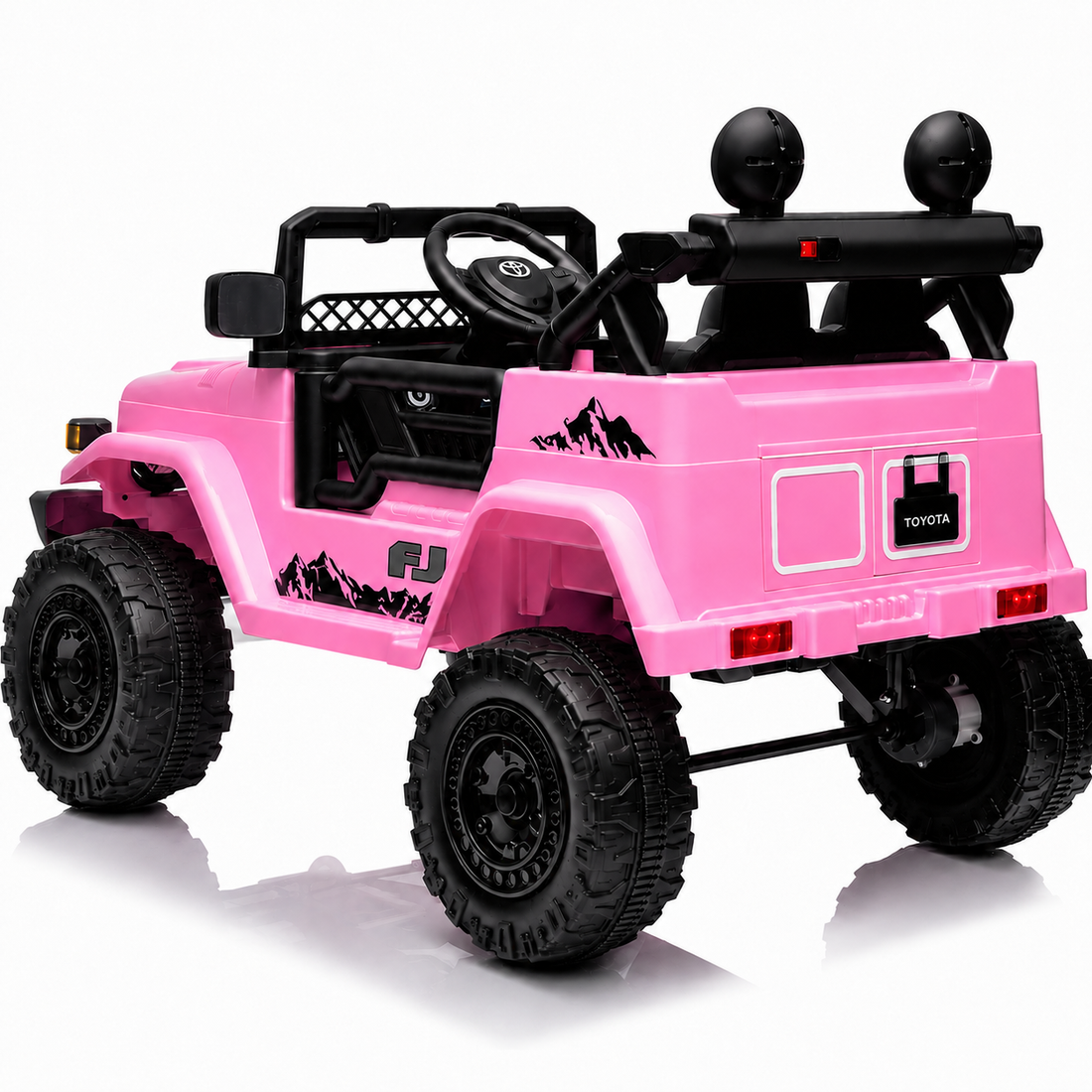 Auto a Batería para niños Toyota YJ2099 Rosa