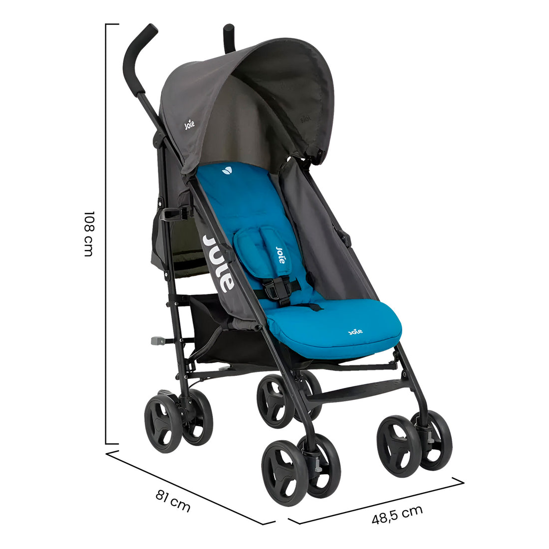 coche para bebe baston joie nitro sea