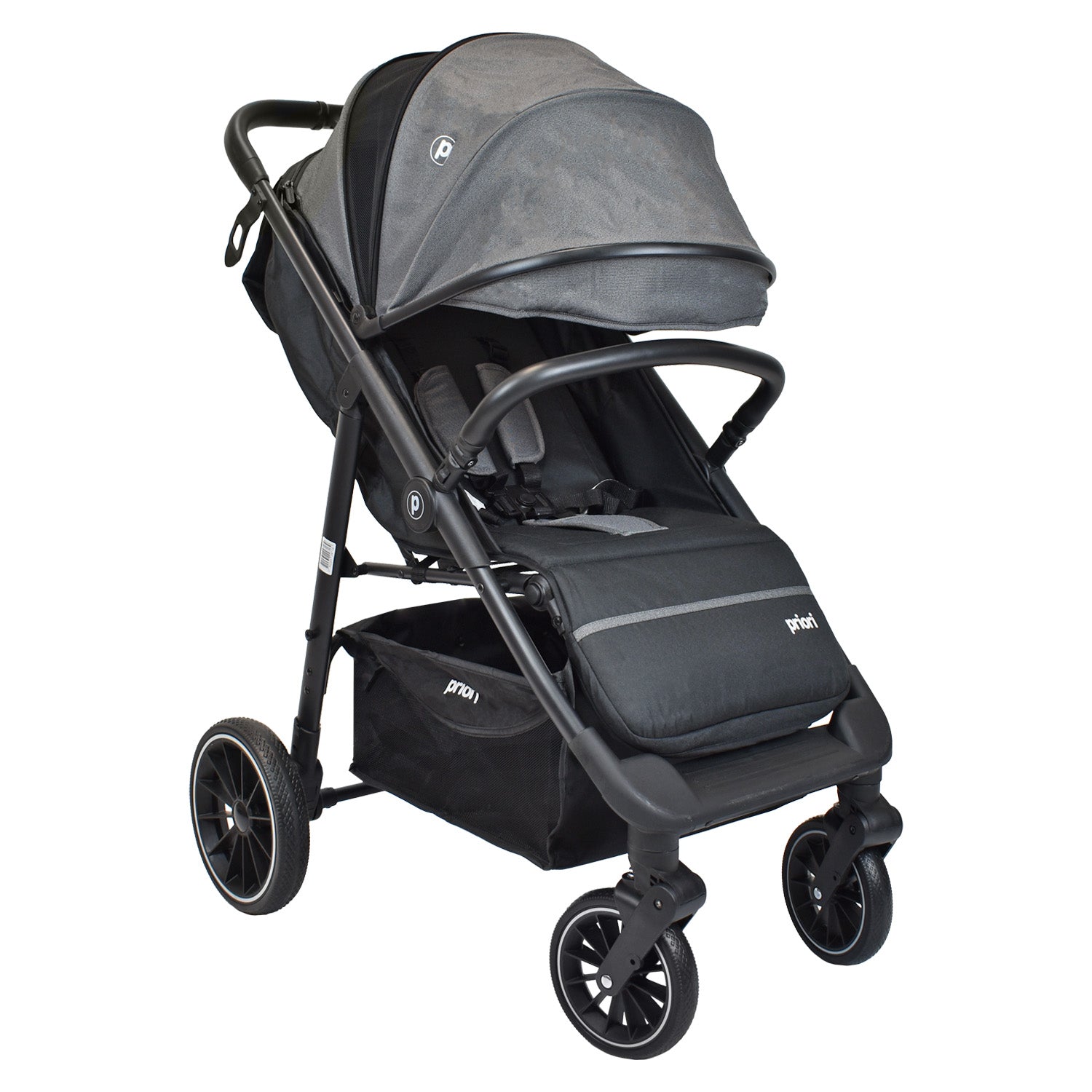 coche para bebé tipo paseador minos gris