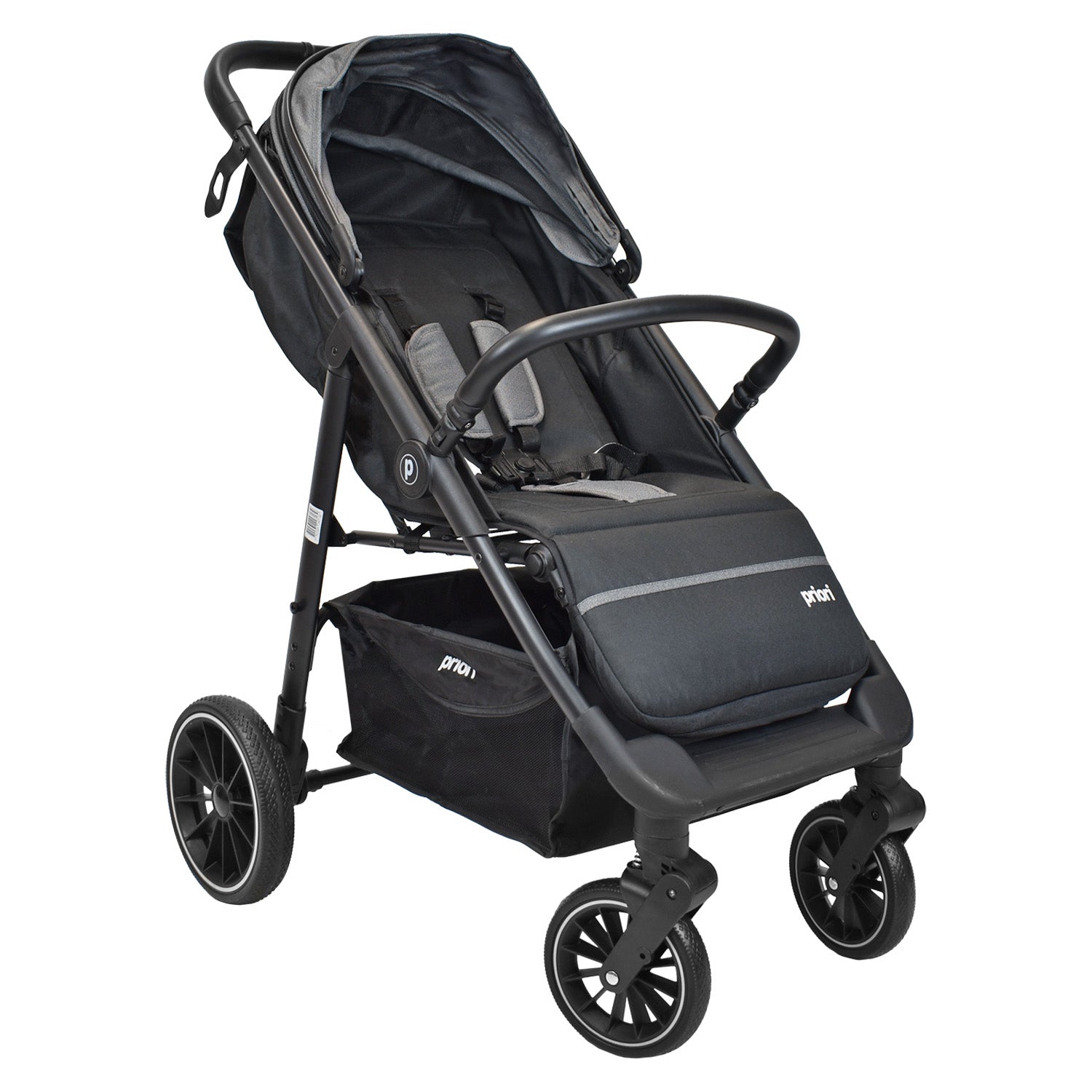 coche para bebé tipo paseador minos gris