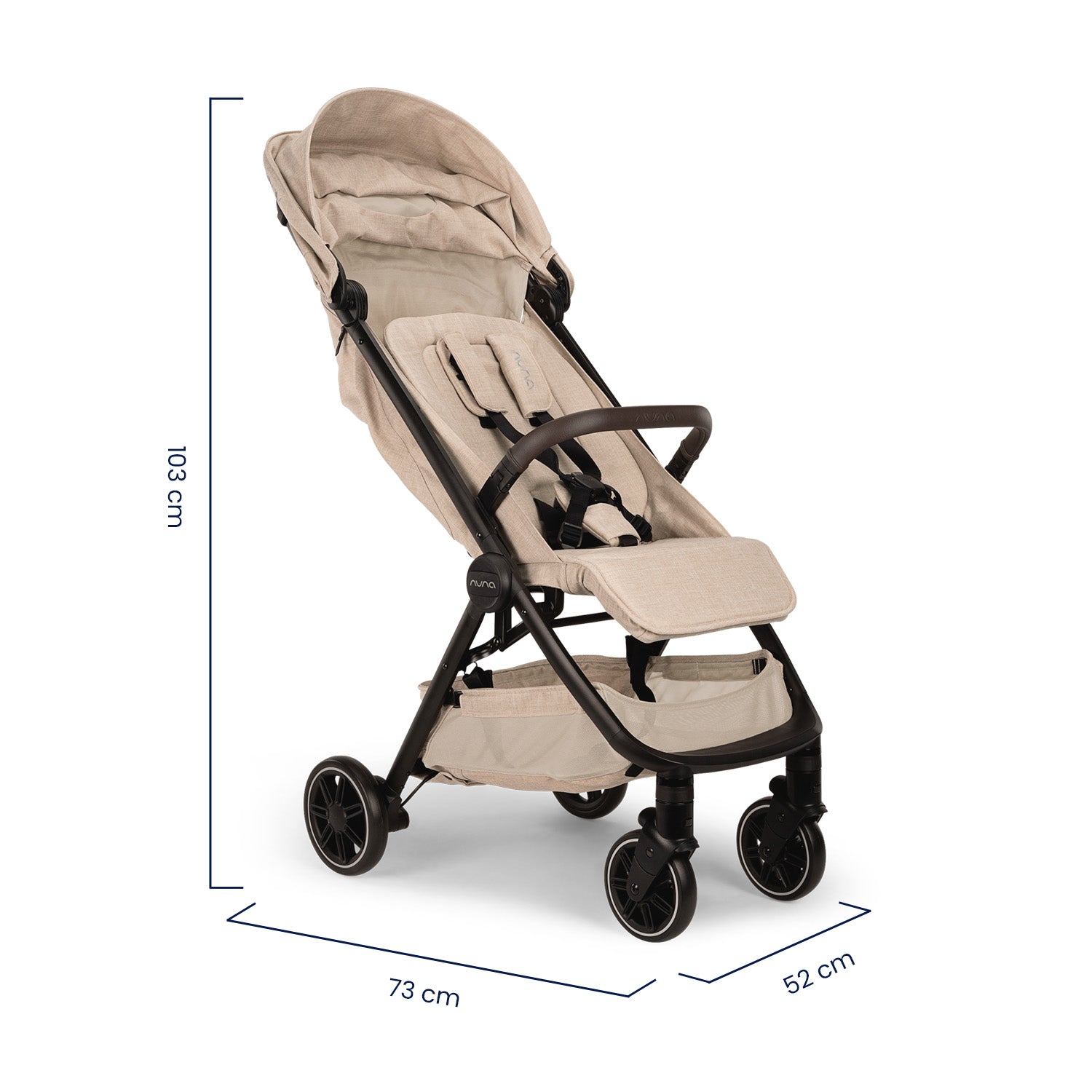 coche para bebe plegable trvl biscotti