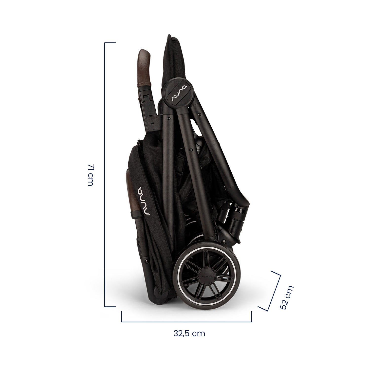 coche para bebe plegable trvl caviar