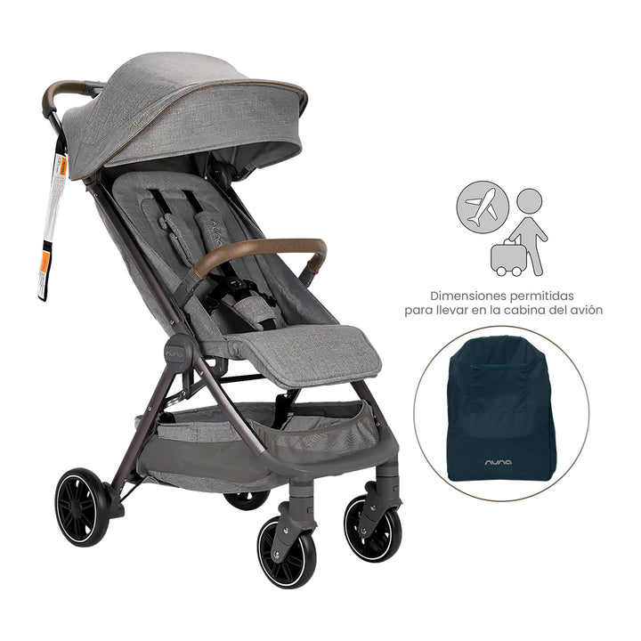coche para bebe plegable trvl refined