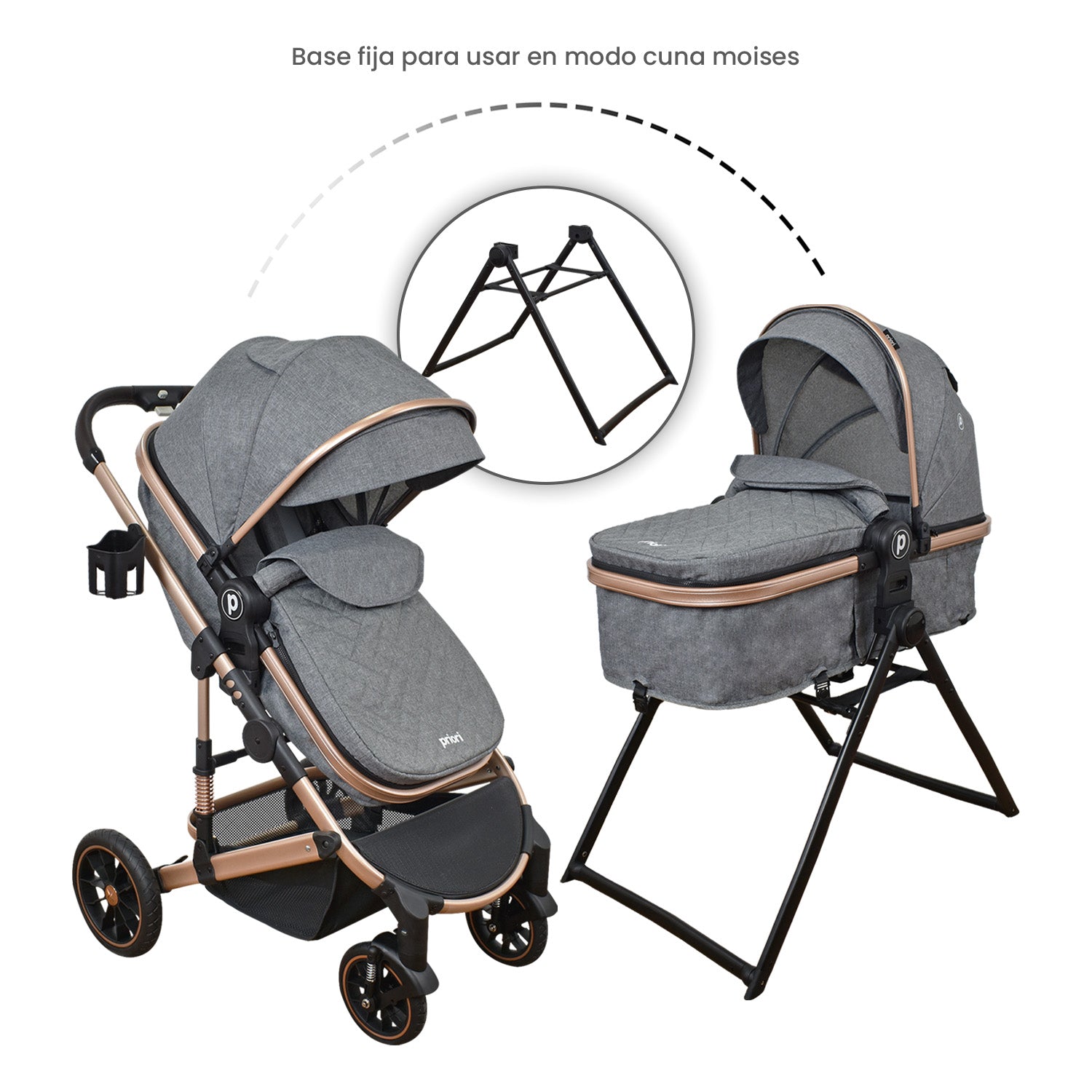 coche de bebe moises 3 en 1 priori cris 