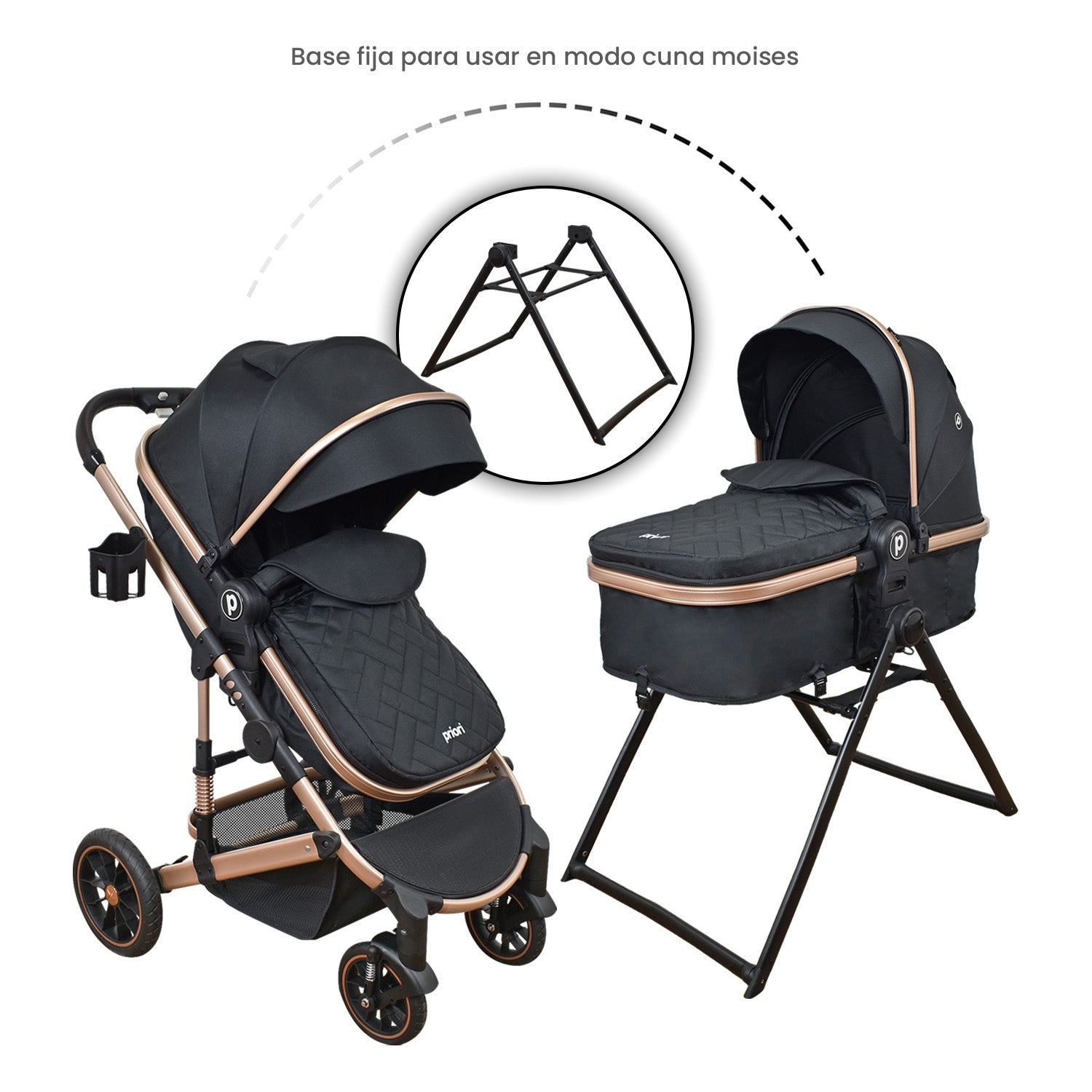 coche de bebe moises 3 en 1 priori cris 