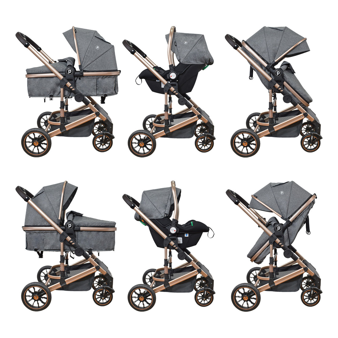 coche de bebe 4 en 1 priori cris travel system  