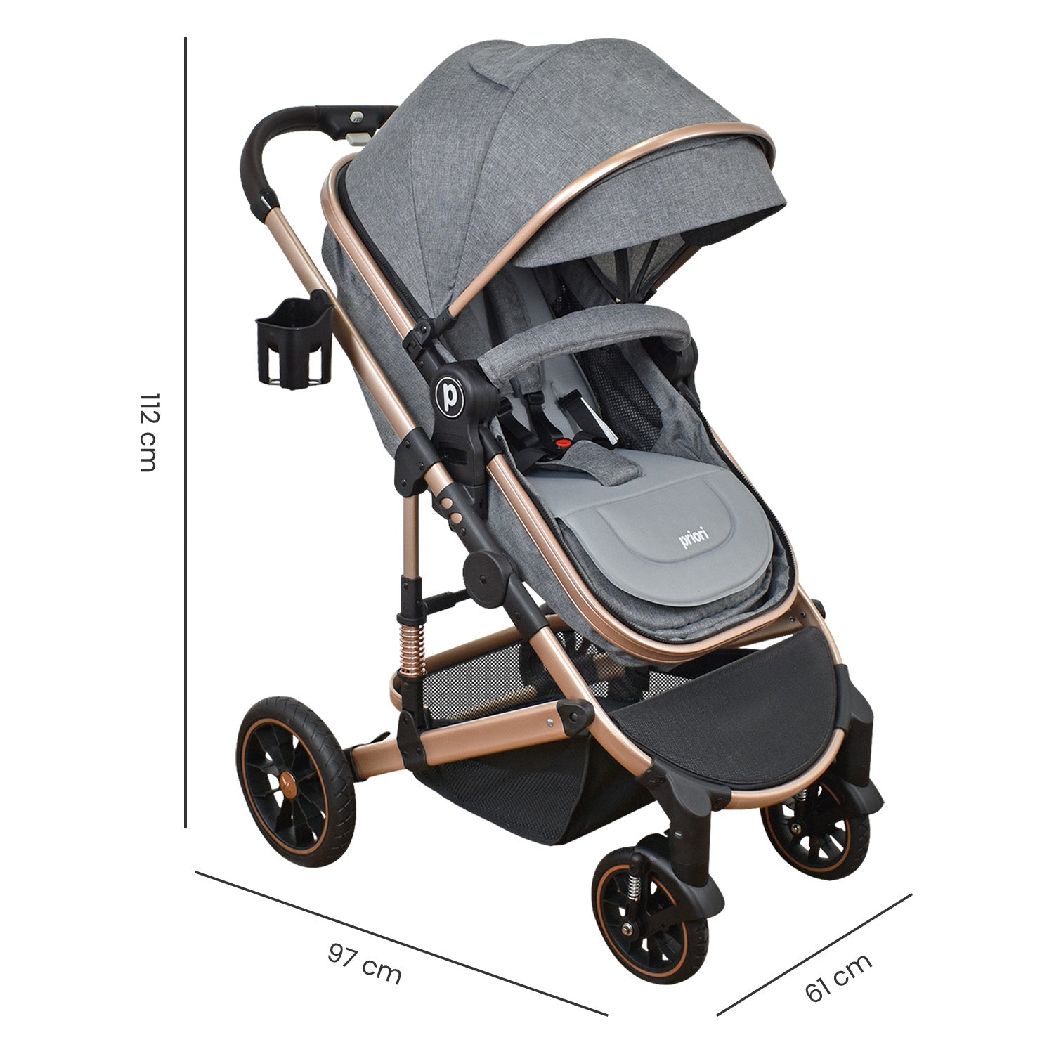 coche de bebe 4 en 1 priori cris travel system  