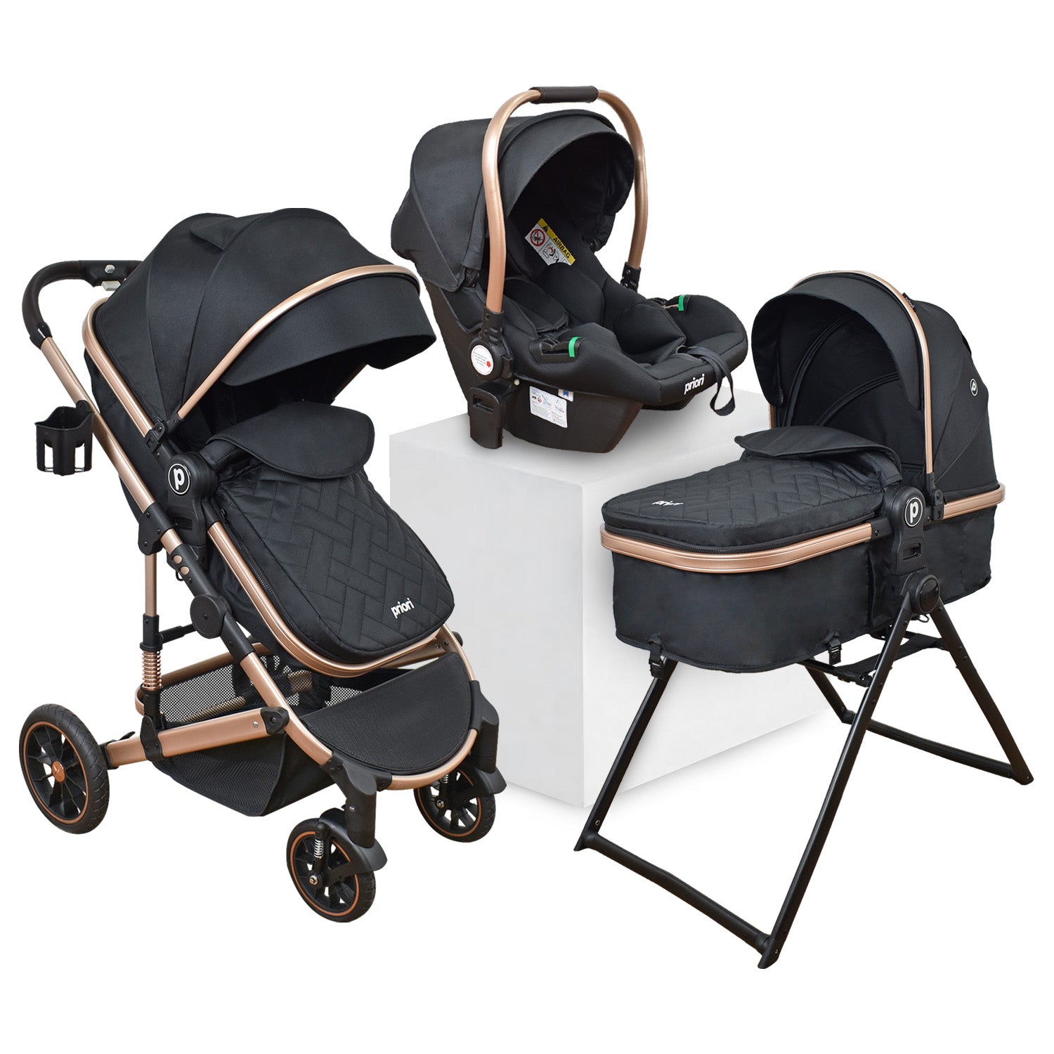 coche de bebe 4 en 1 priori cris travel system  