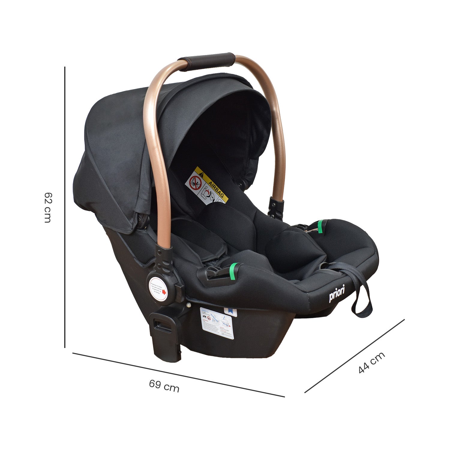 coche de bebe 4 en 1 priori cris travel system 