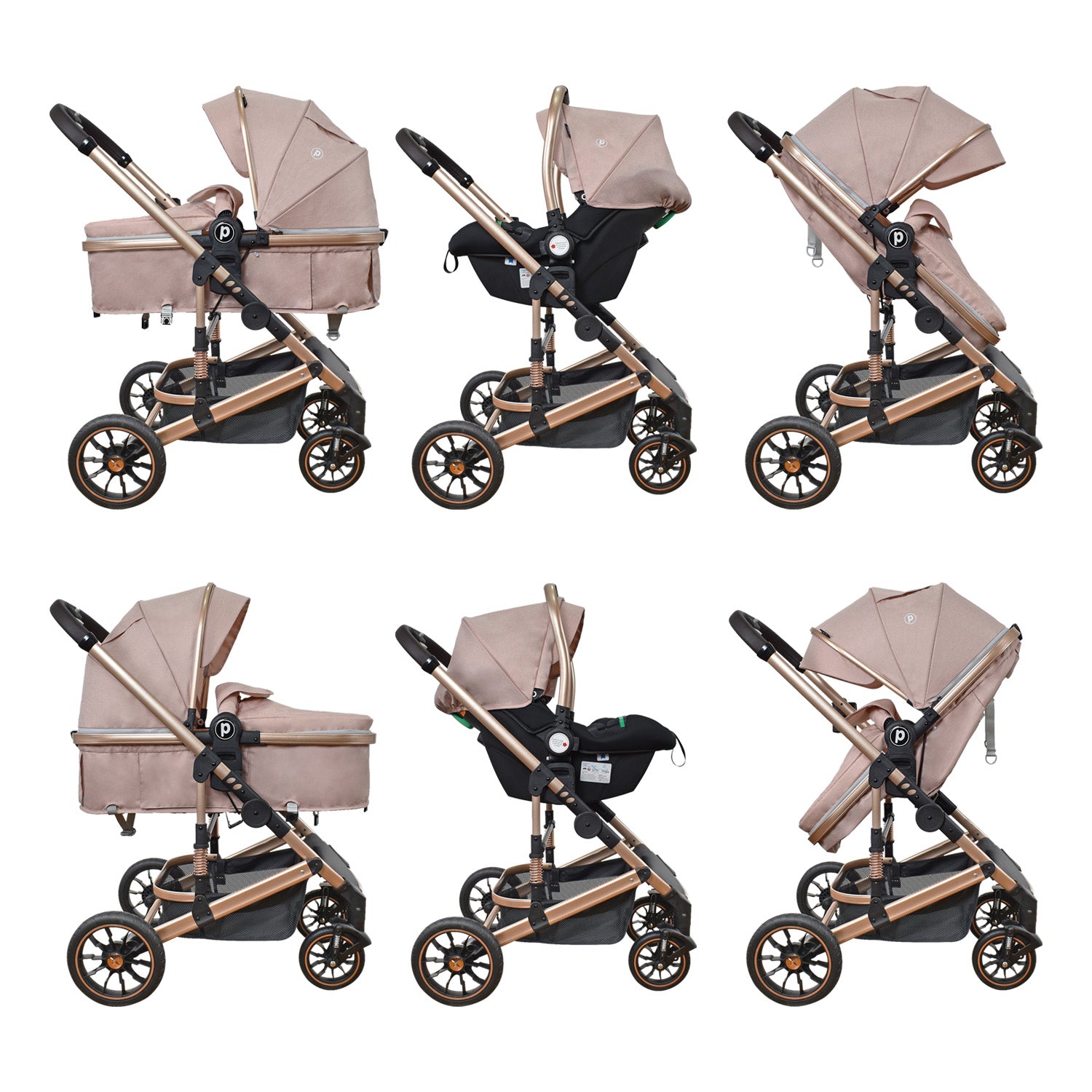 coche de bebe 4 en 1 priori cris travel system