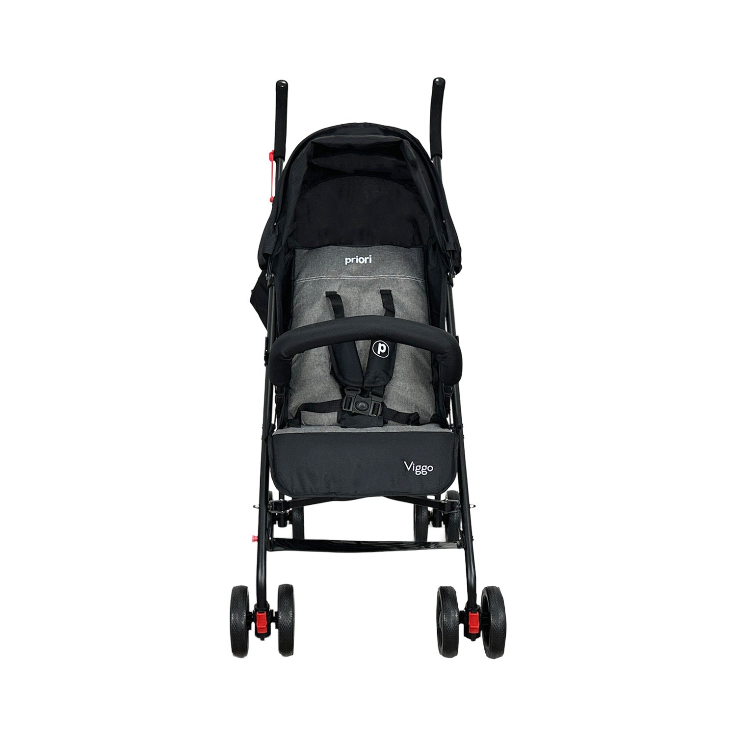 Coche baston para bebe viggo negro 