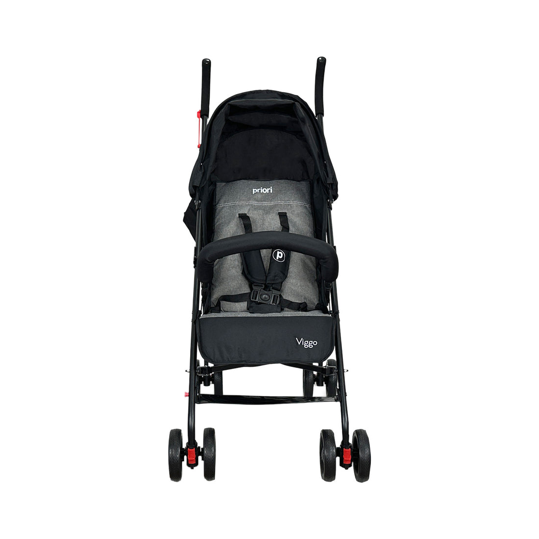 Coche baston para bebe viggo negro 