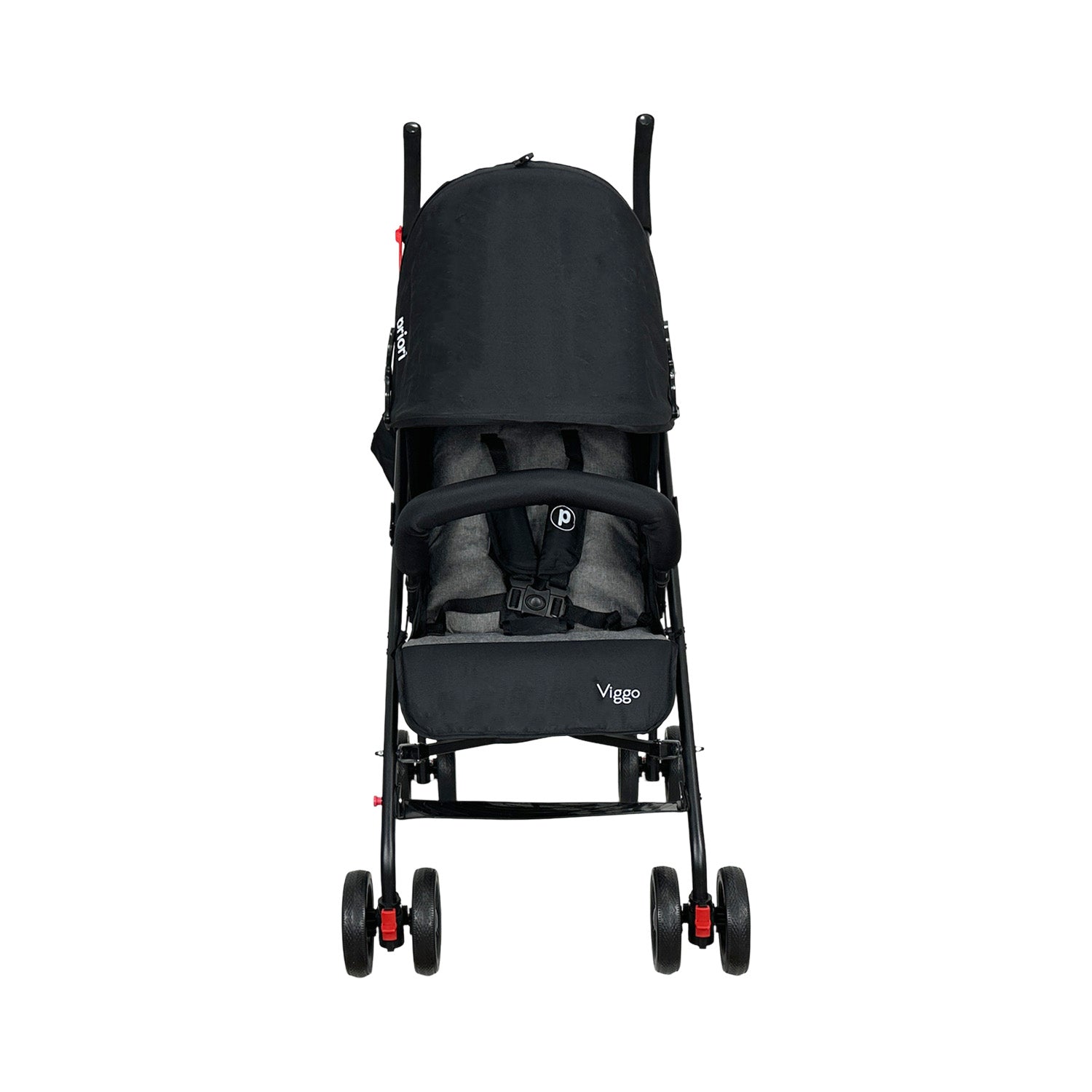 Coche baston para bebe viggo negro