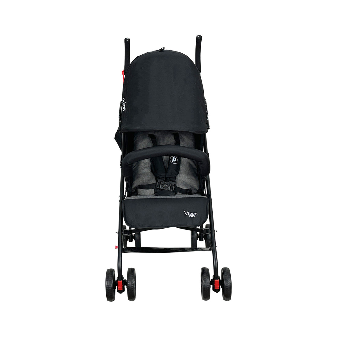 Coche baston para bebe viggo negro