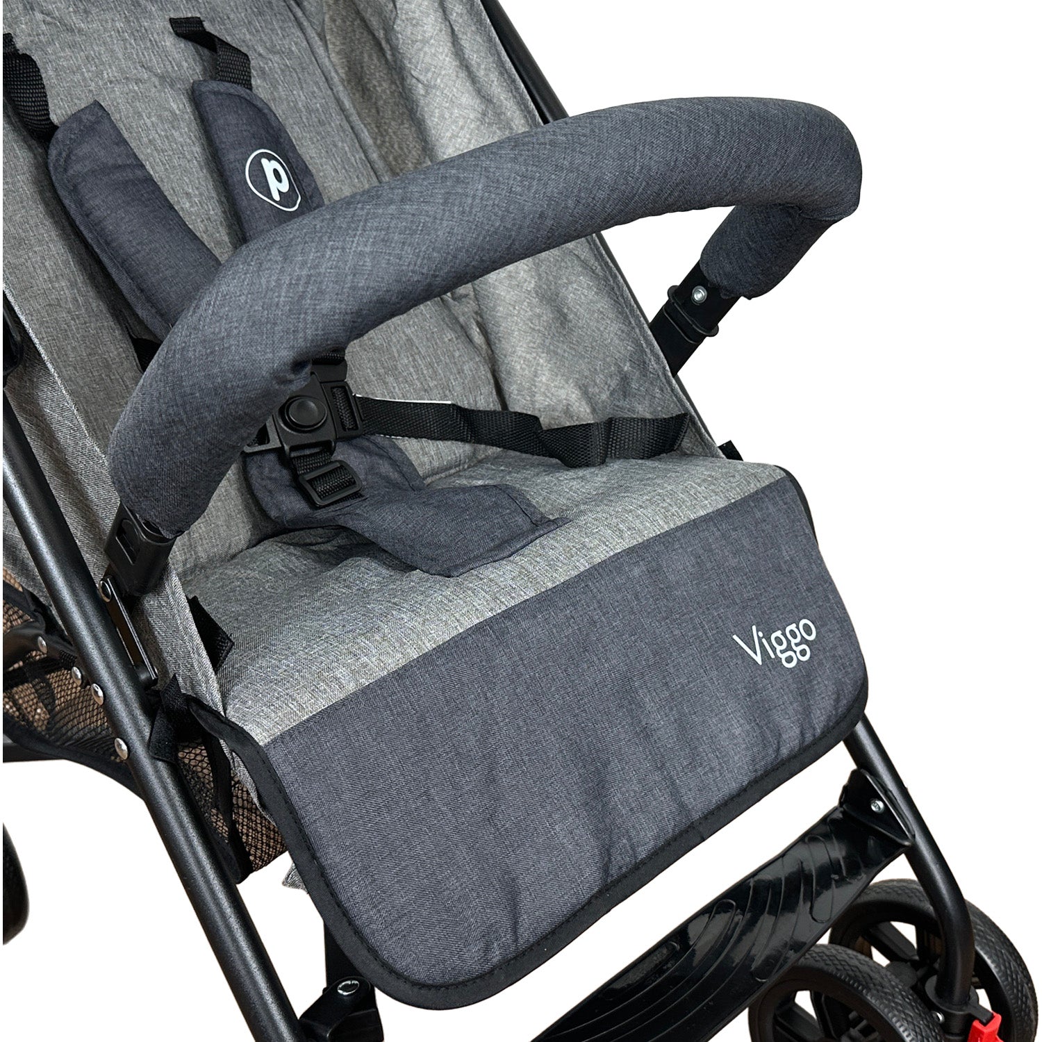 Coche baston para bebe viggo gris