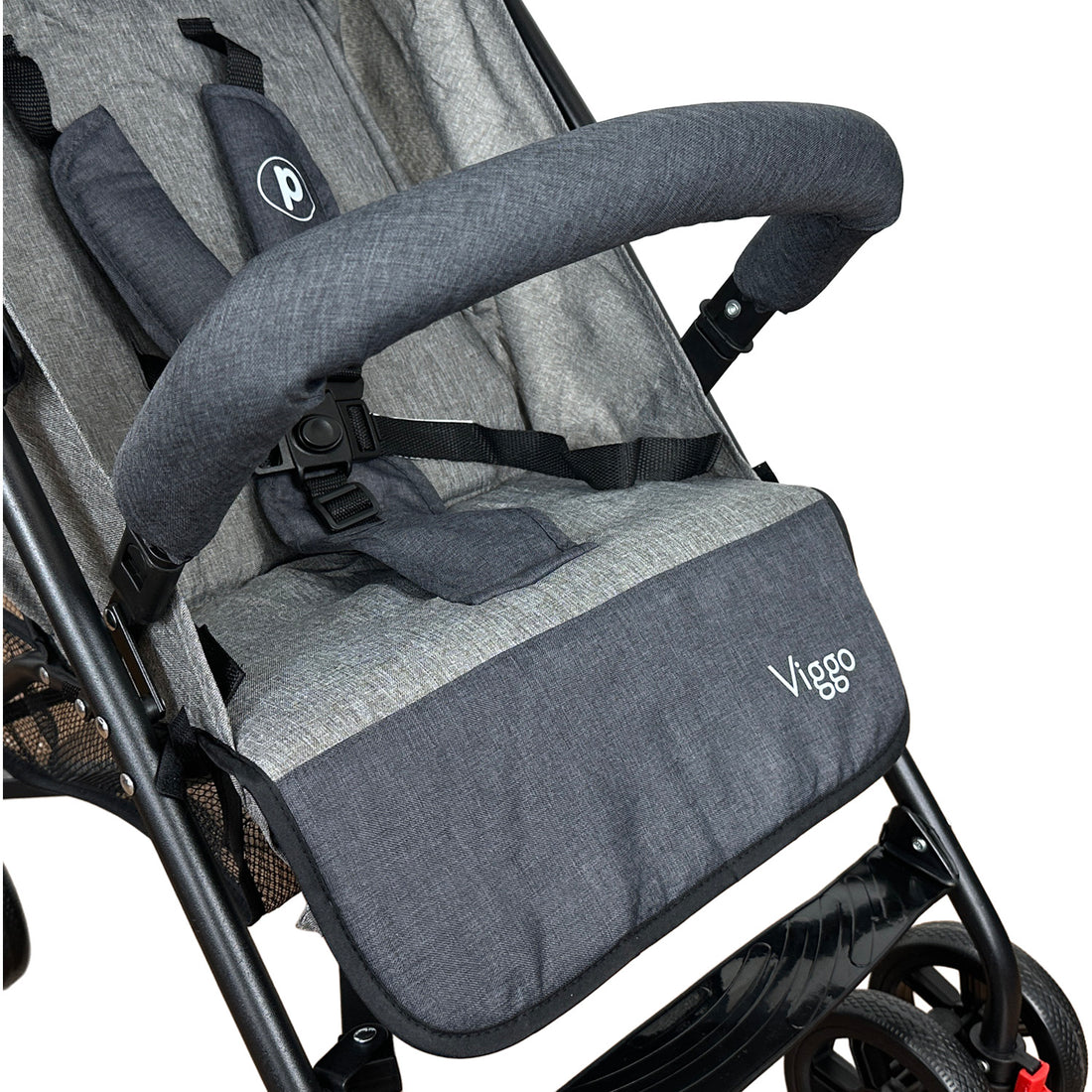 Coche baston para bebe viggo gris