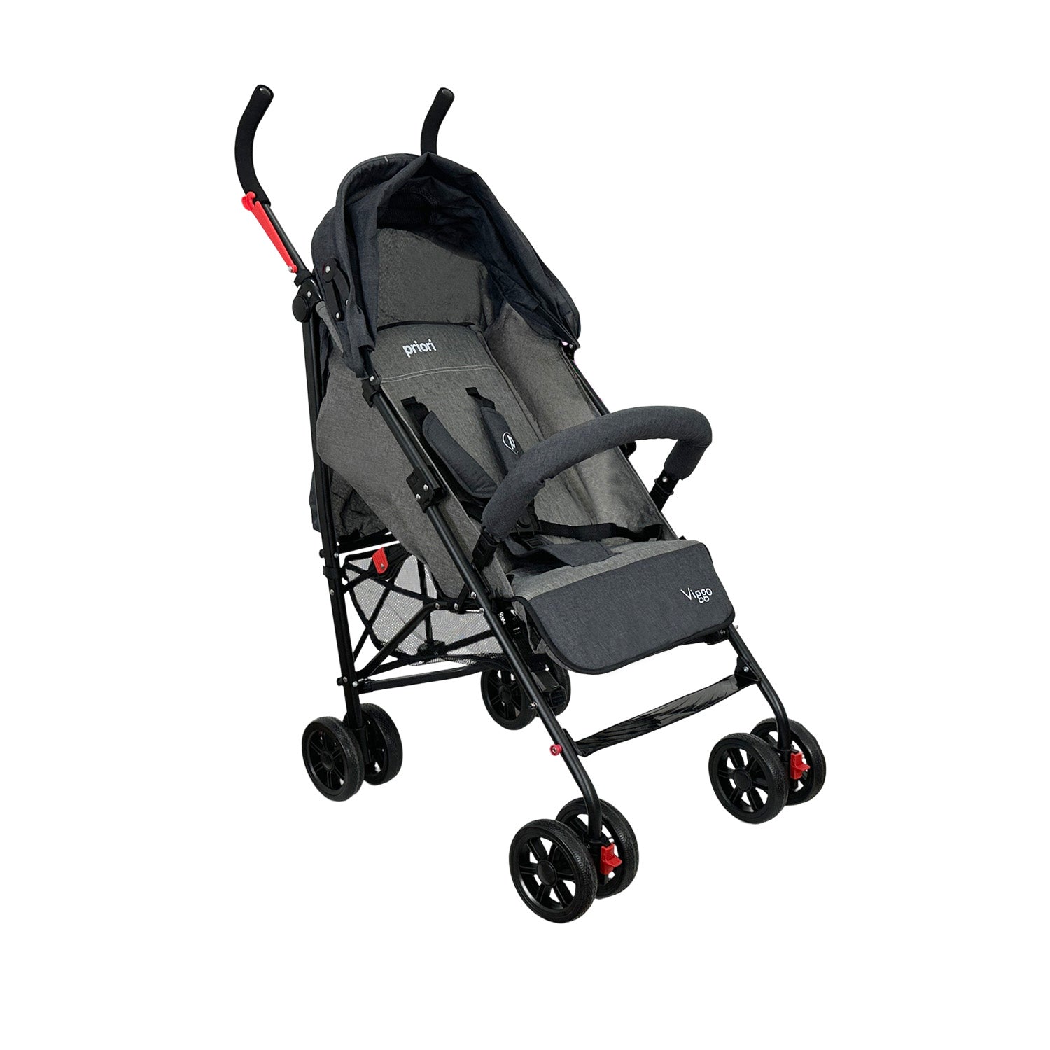 Coche baston para bebe viggo gris