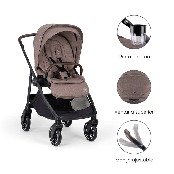 Coche bebe tipo compacto nuna swiv 