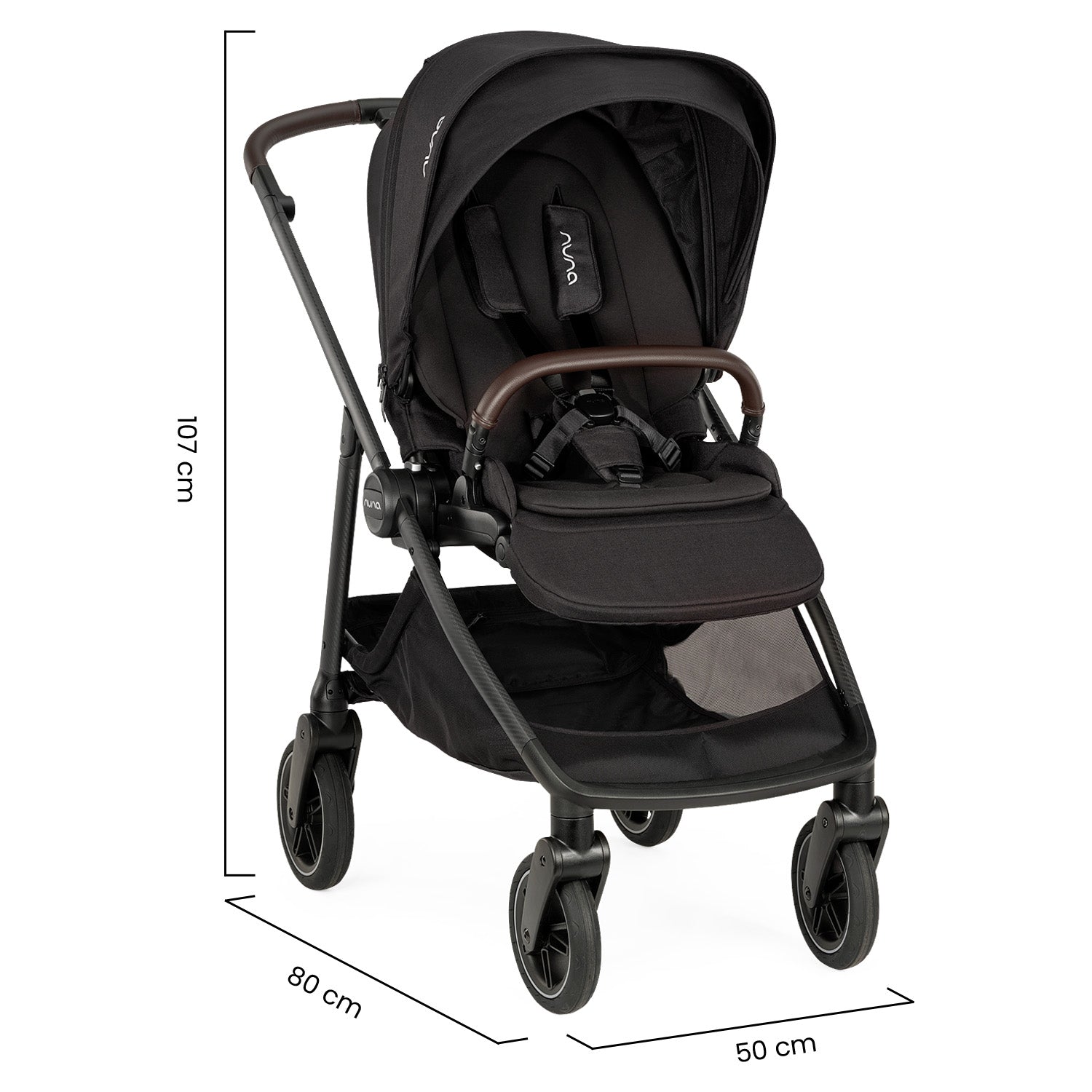 Coche bebe tipo compacto nuna swiv