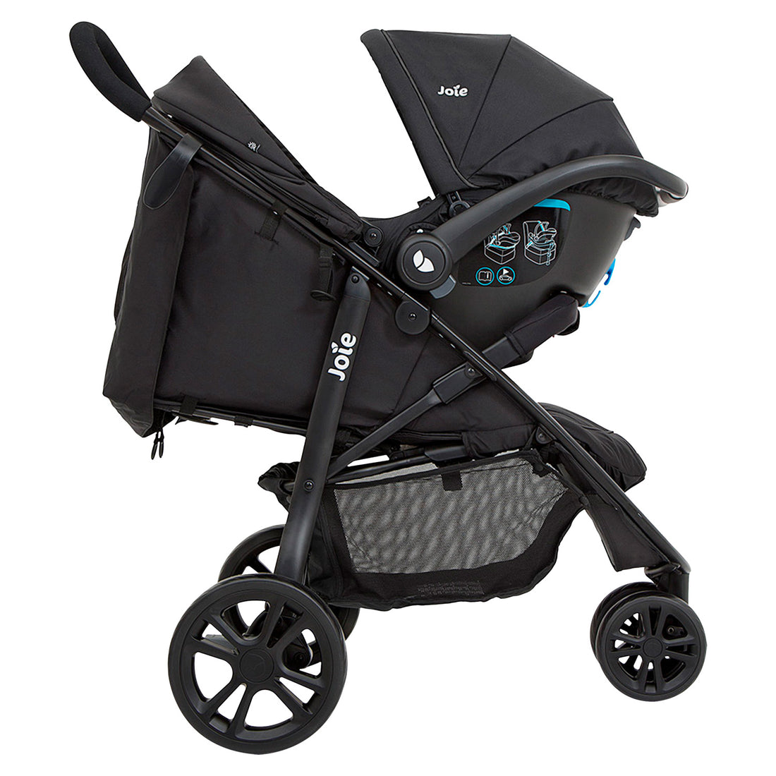 Coche de bebe travel system joie litetrax 3