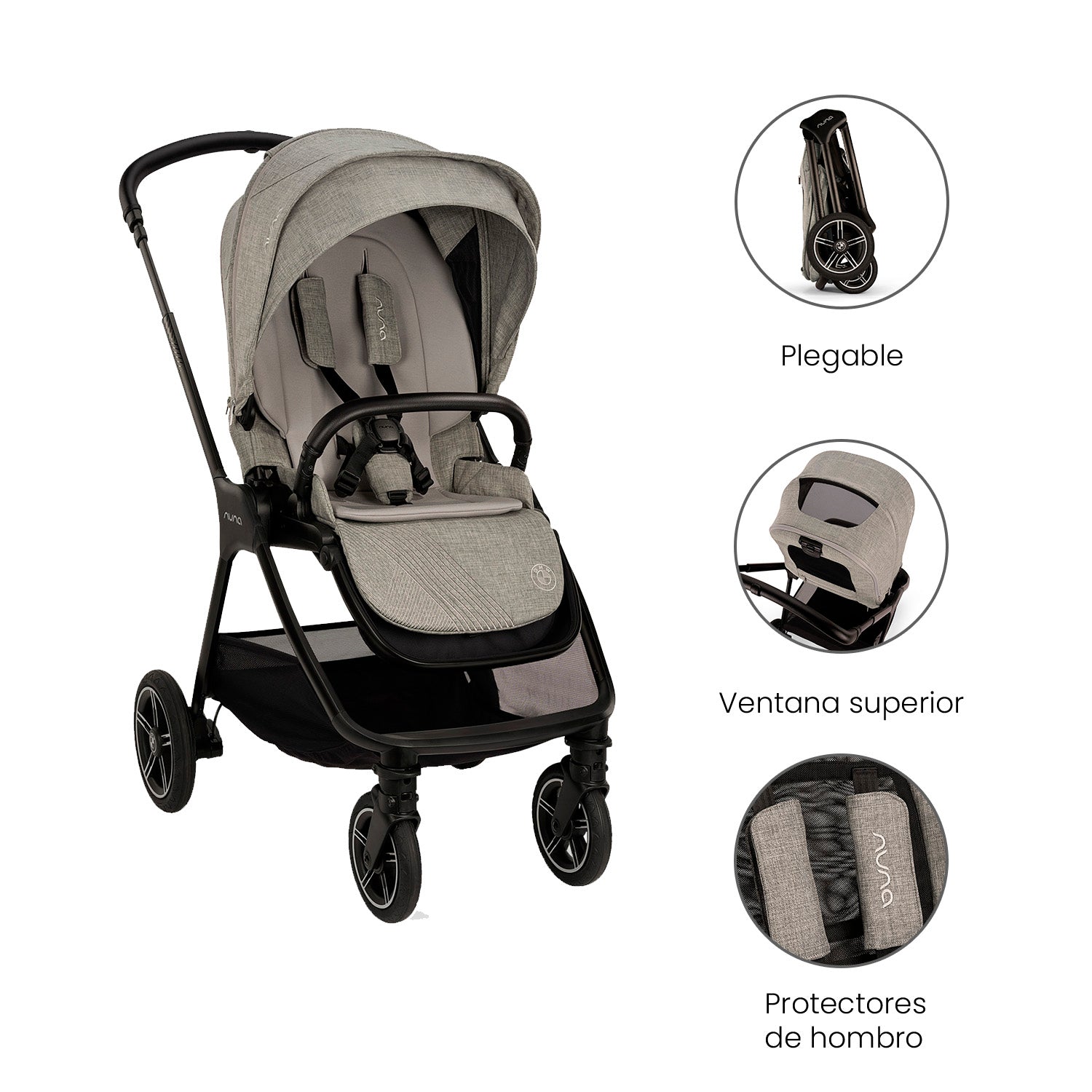 coche de bebe ultracompacto nuna TRIV next BMW