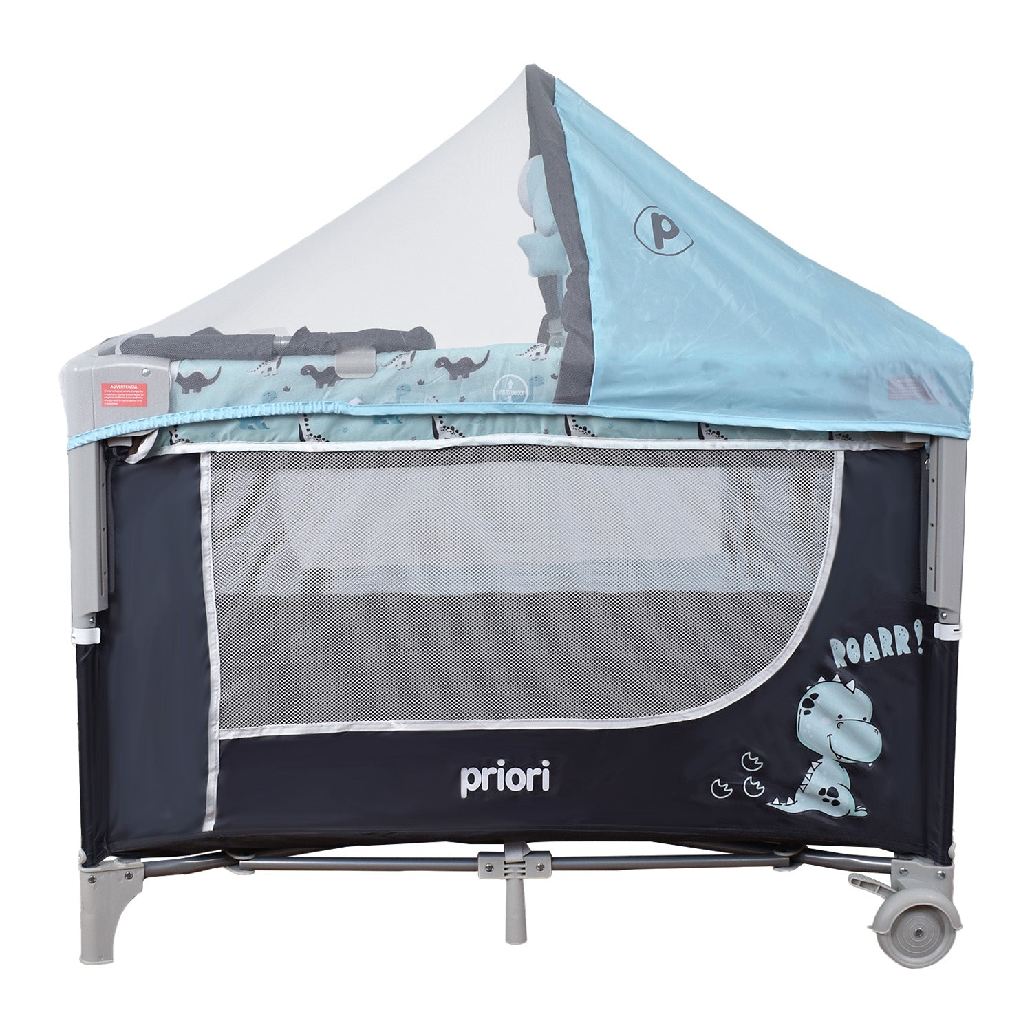 cuna colecho bebe madison azul