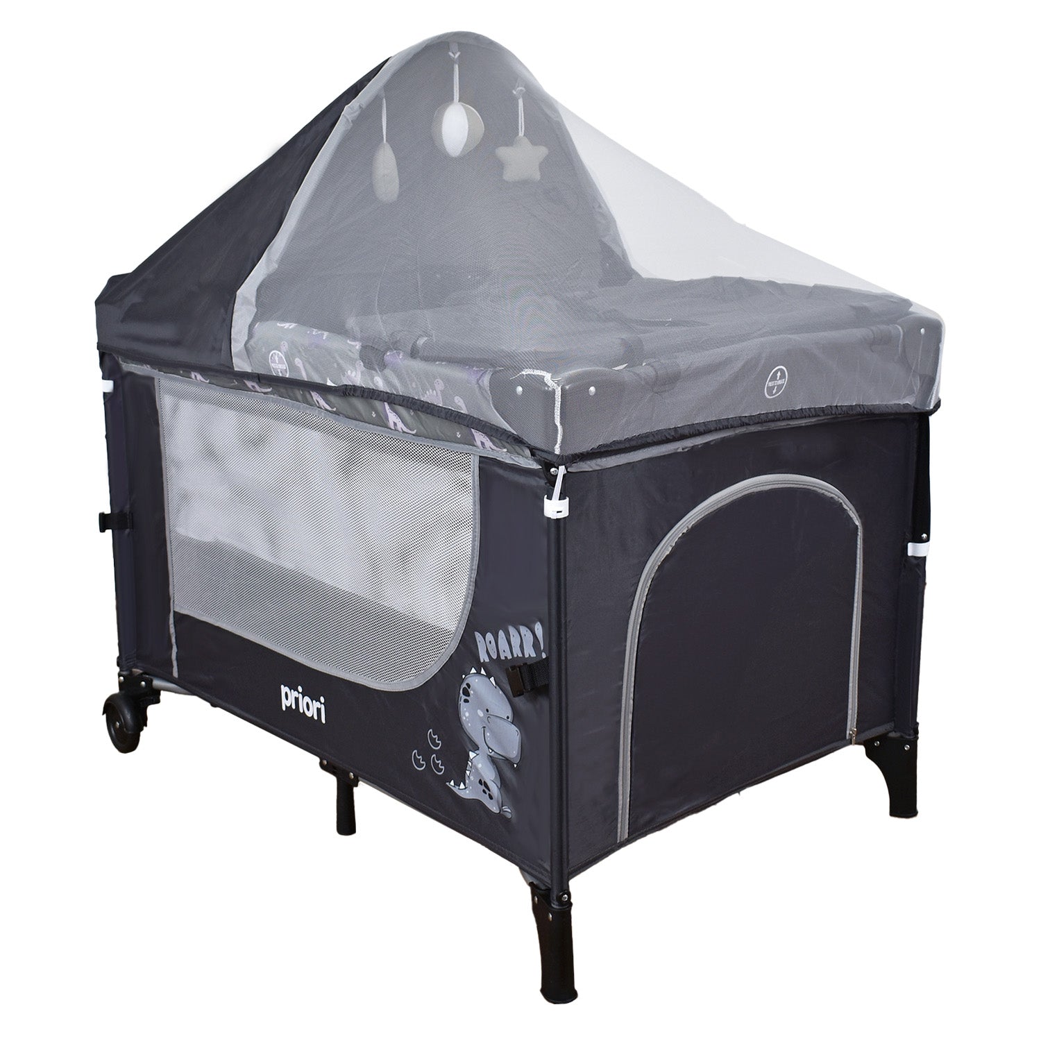 cuna colecho bebe madison gris